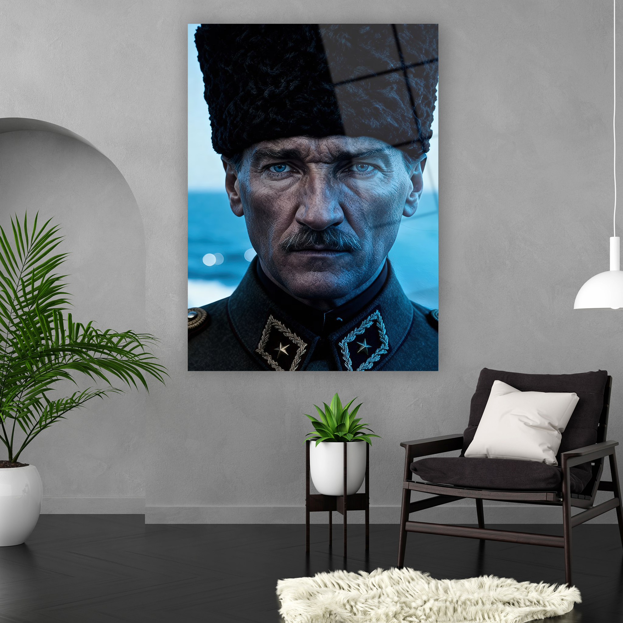 makam odası için karizmatik lider yakın çekim lüks tablo