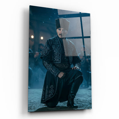 Atatürk Cam Tablo | Efe kıyafetli